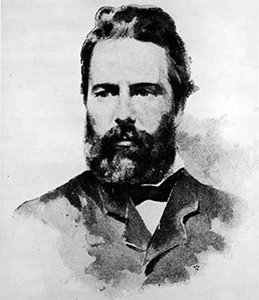 portrait Herman Melville